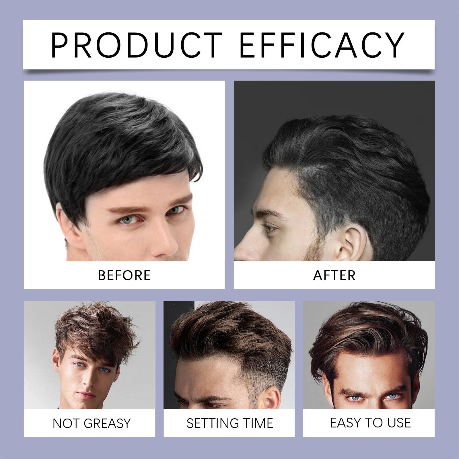 Hair Texture Setting Spray Shine Enhancing Fast Drying Natural Finish Unisex Men Women Heat Protection Non Sticky Hold