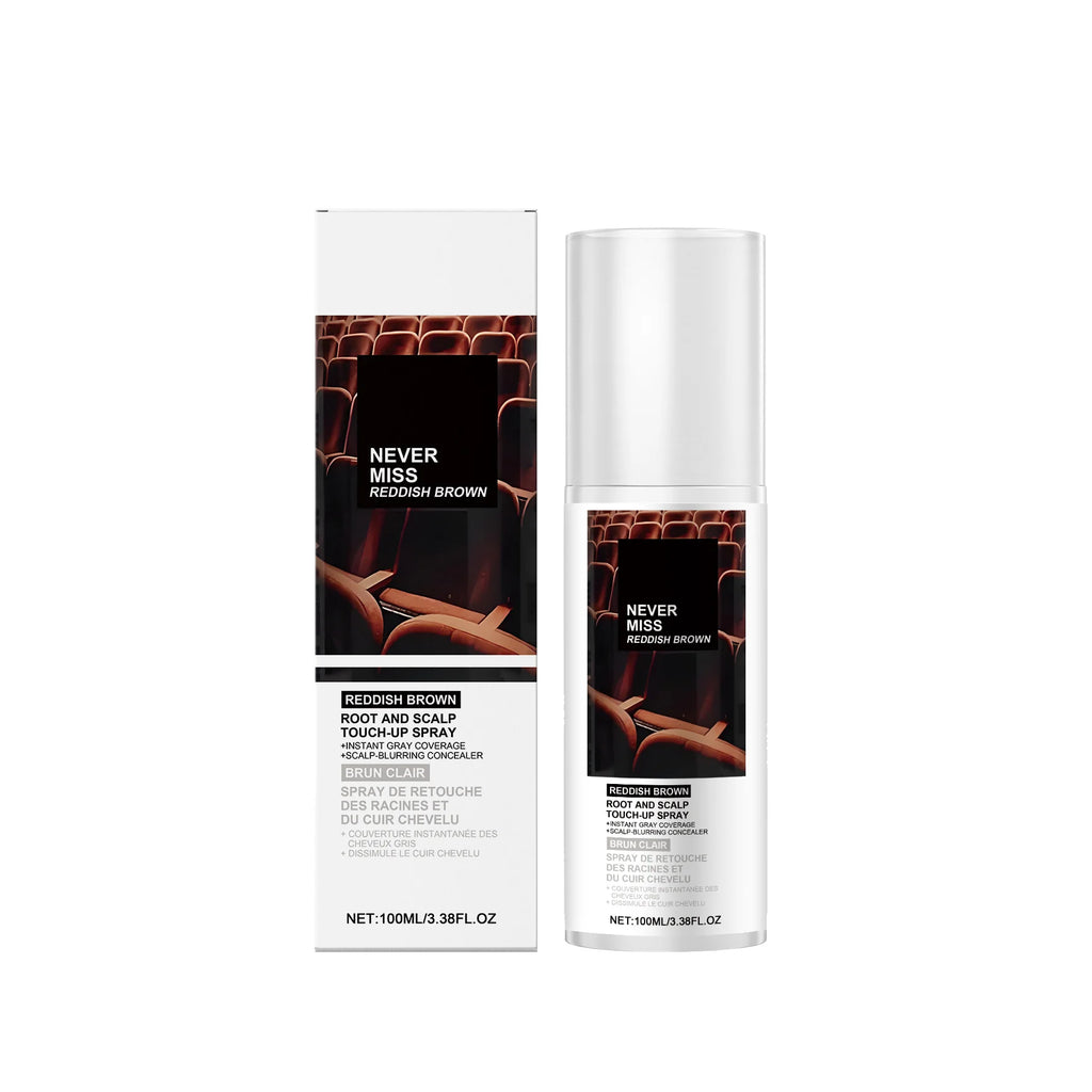 Disposable Temporary Hair Coloring Spray White Gray Hair Covering Lasting Scalp Concealer Hairline Dye Thinning Hairs Solution