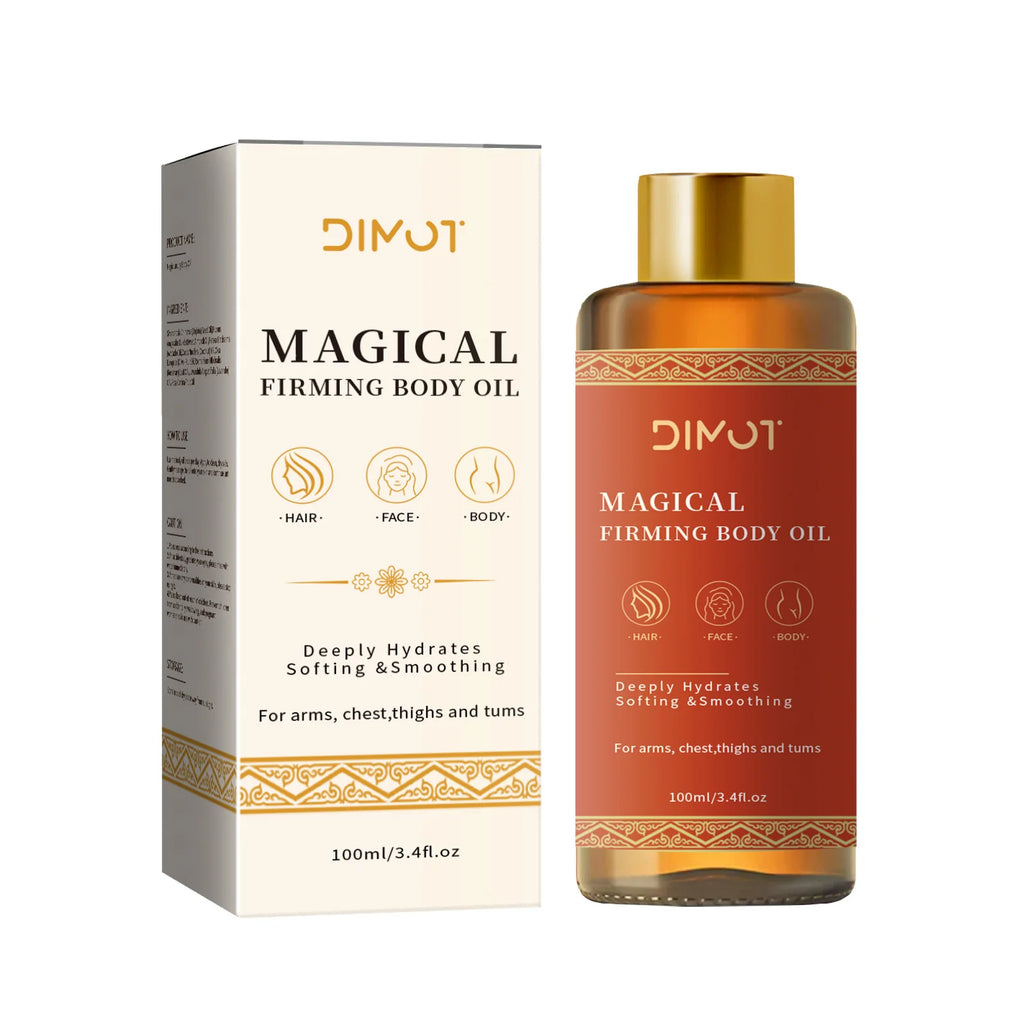 Elasticity-Boosting Miracle Body Oil Restores Skin Firmness & Smoothness Through Nourishing Massage for Tightened, Youthful Glow