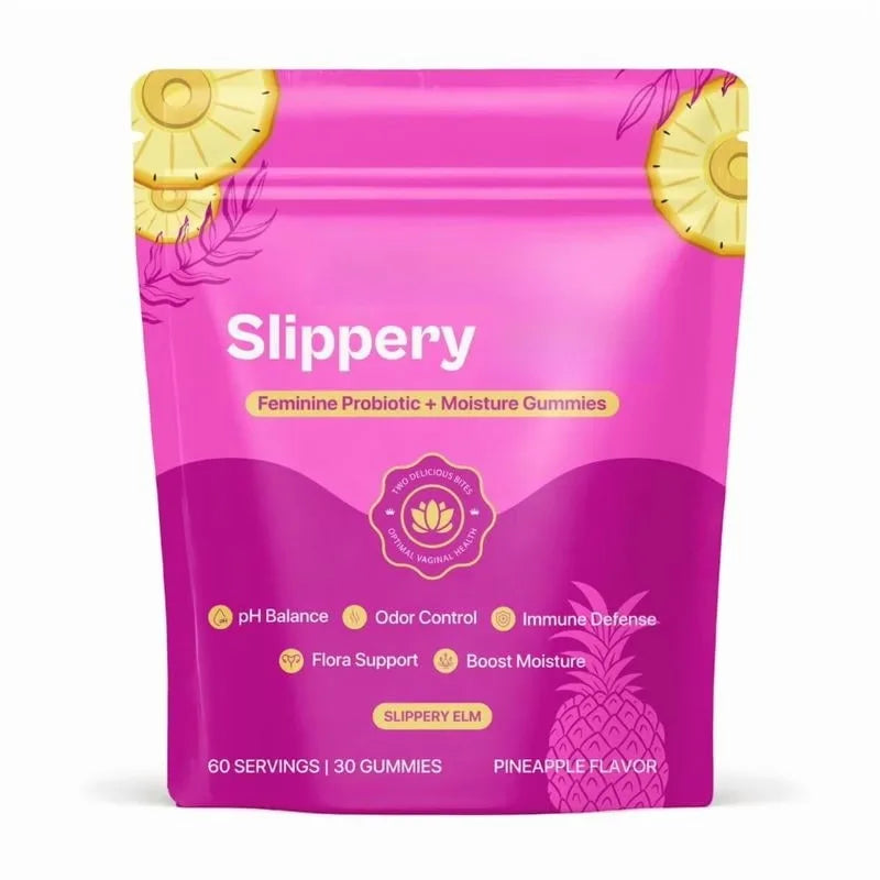 Women’s Pineapple Flavor Probiotic Gummie with Prebiotics for Keep PH Balance,Enhance Immunity,maintain Microbial Health 60pcs
