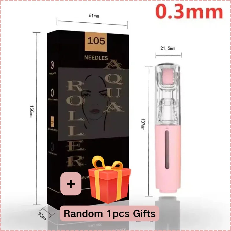 New Titanium Needle Roller,Lip Roller,Derma Roller,Beard Growth Roller,Beard Hair Growth Roller,Beard Treatment & Serum Applicat