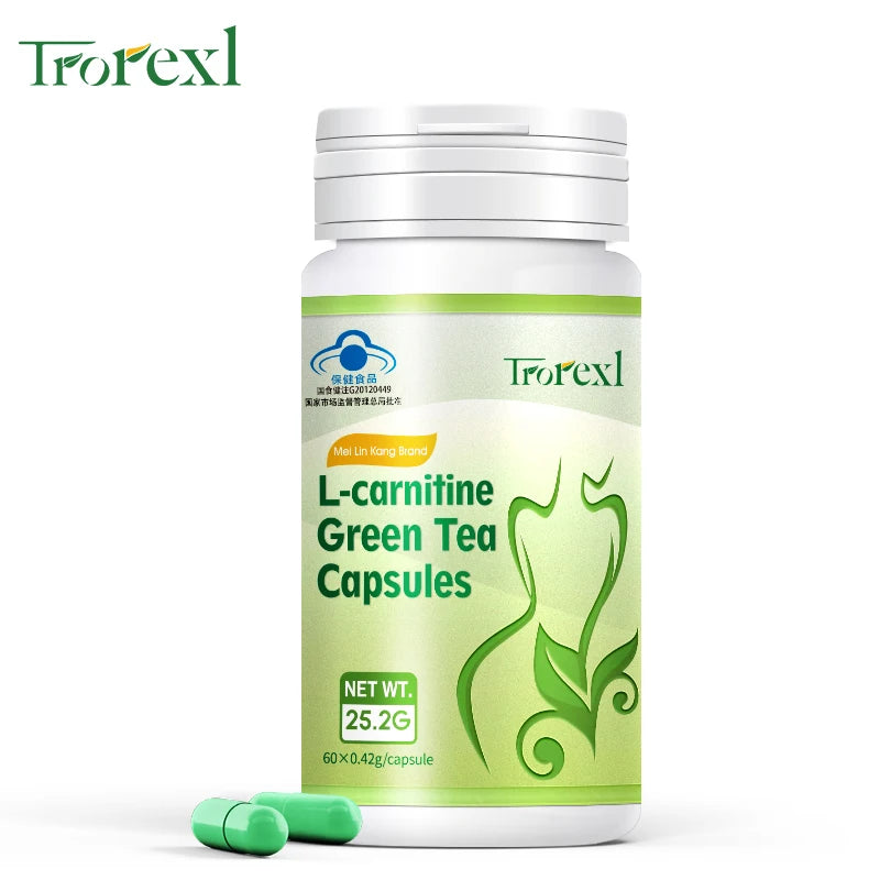 L-Carnitine Capsules Weight Loss for Men & Women Exercise Dietary Gym Supplement