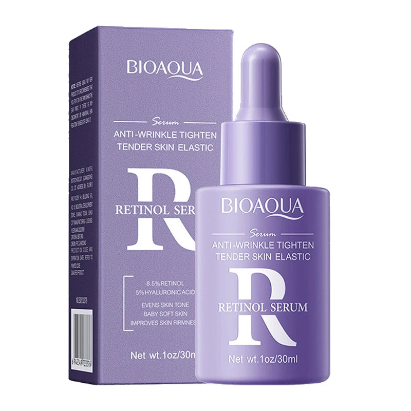 BIOAQUA Vitamin C Retinol Hyaluronic Acid Serum for Face Moisturizing Anti Wrinkle Anti-aging Whitening Facial Essence Skin Care