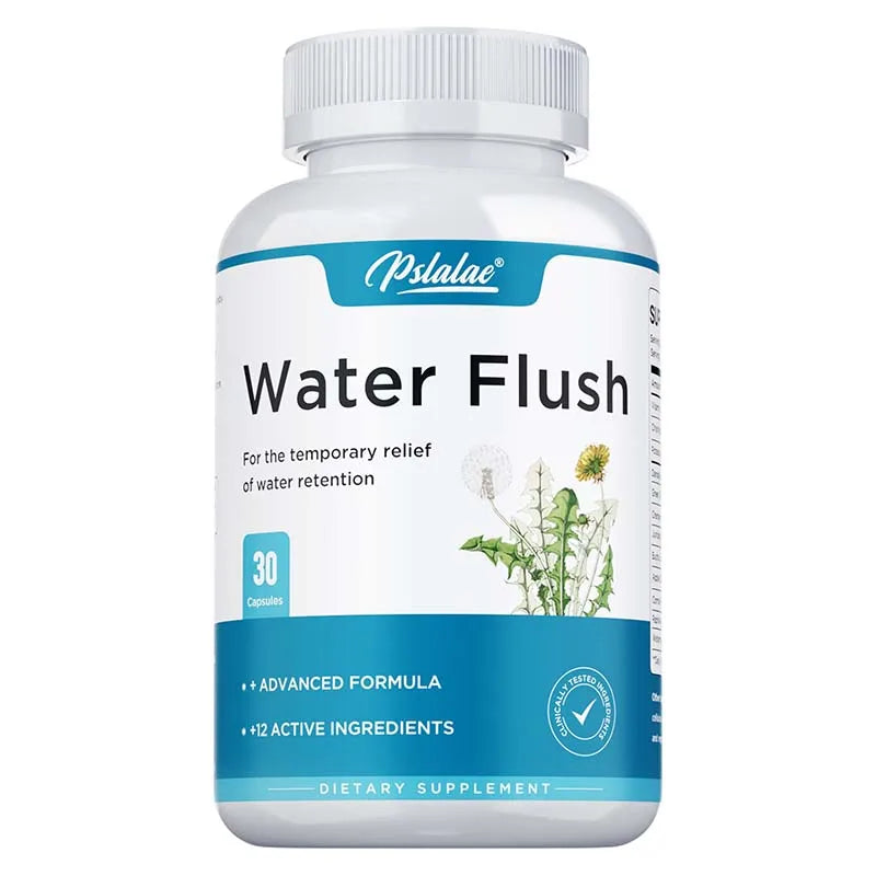 Diuretic Weight Loss Supplement Capsules - Relieves Bloating, Reduces Excess Water, Aids in Detoxification and Urinary Health