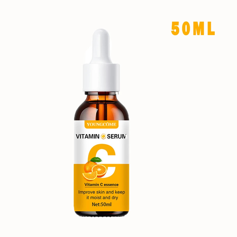 Vitamin C Facial Essence Contains Hyaluronic Acid Dark Spot Remover Moisturizing Repair Anti-aging Essence Facial Skin Care 30ml