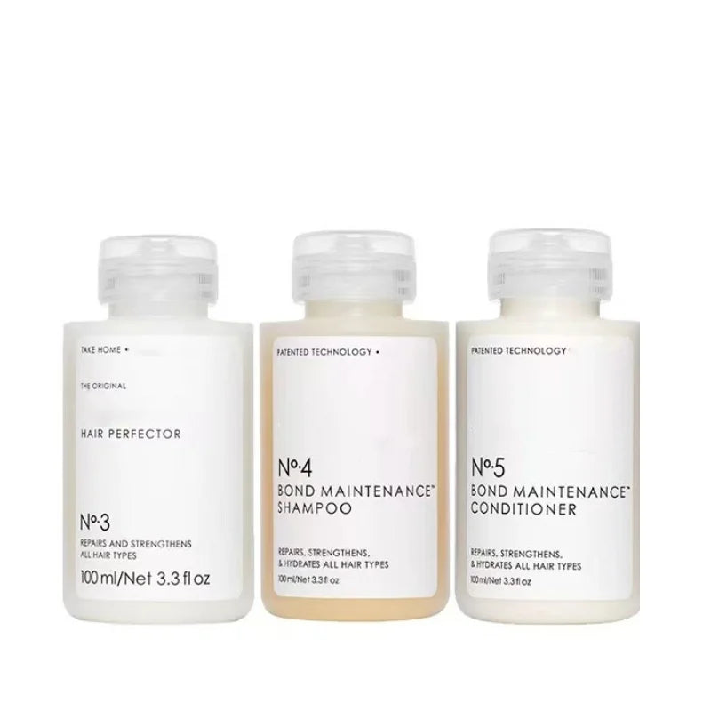 Hair Care Series Shine Hair Kit No.3,4, 5, 6,7 Hair Mask,Shampoo,Conditioner,Bonding Oil Sets To Clean, Hydrate & Control Frizz