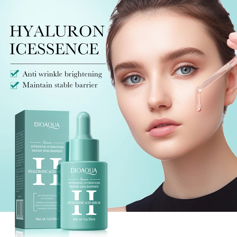 BIOAQUA Vitamin C Retinol Hyaluronic Acid Serum for Face Moisturizing Anti Wrinkle Anti-aging Whitening Facial Essence Skin Care