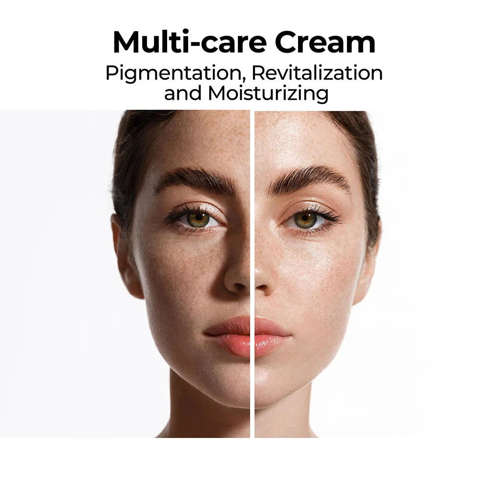 20g Skin Brightening Cream Spot Care Whitening Freckle Face Cream Smooth Hydrating Face Moisturizer For Glowing Skin Evenness