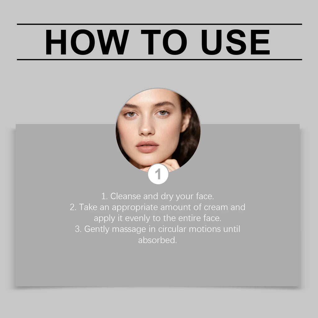 6-in-1 Face Cream Moisturizing Firming Lifting Brightening Fade Fine Lines Smooth Wrinkles Glowing Soothing Hydrating Face Cream
