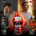Coenzyme Q10 Supplement, for Heart & Cardiovascular Health Energy Boost, Blood Pressure Balance, Brain Function Support