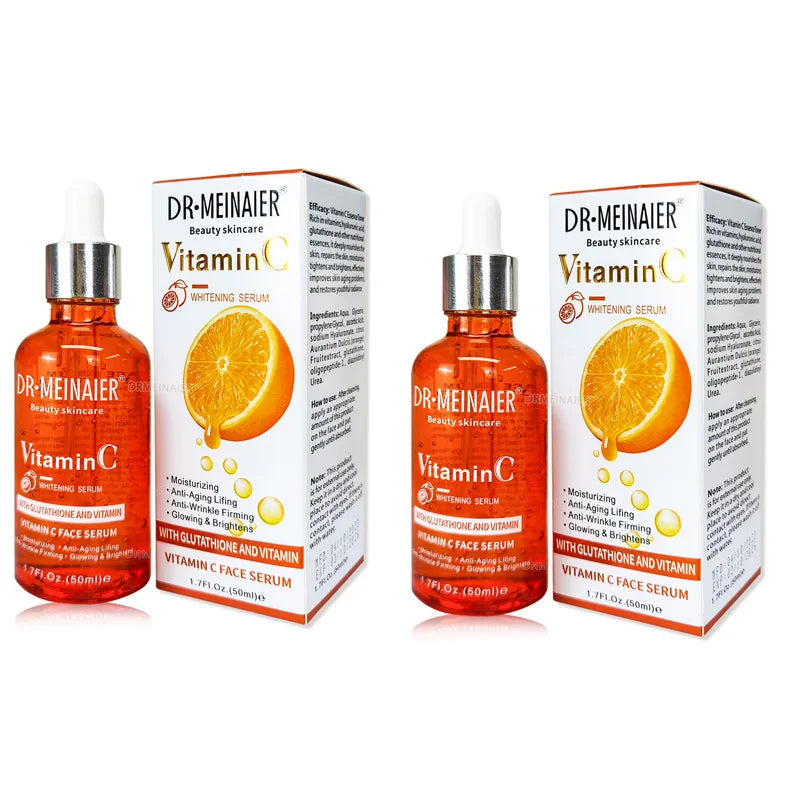 2pcs*50ml Private Label Essence Custom Bulk Anti-Aging Repair Essences Powerful Hyaluronic Acid Face Skin Care Product VC Makeup