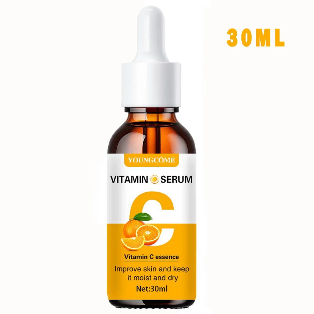 Vitamin C Facial Essence Contains Hyaluronic Acid Dark Spot Remover Moisturizing Repair Anti-aging Essence Facial Skin Care 30ml