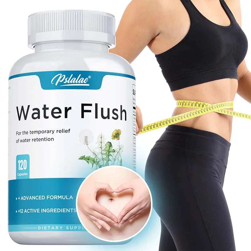 Diuretic Weight Loss Supplement Capsules - Relieves Bloating, Reduces Excess Water, Aids in Detoxification and Urinary Health